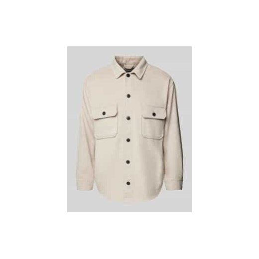 Koszula casualowa o kroju regular fit z kieszeniami z patką na piersi ze sklepu Peek&Cloppenburg  w kategorii Koszule męskie - zdjęcie 177837942