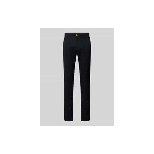 Spodnie o kroju slim fit z wpuszczanymi kieszeniami i kieszeniami z tyłu model ‘NATAN’ ze sklepu Peek&Cloppenburg  w kategorii Spodnie męskie - zdjęcie 177838100