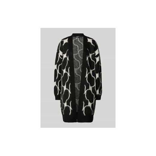 Kardigan o kroju relaxed fit z żakardowym wzorem ze sklepu Peek&Cloppenburg  w kategorii Swetry damskie - zdjęcie 177838140
