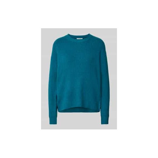 Sweter z dzianiny z prążkowanymi wykończeniami model ‘Onema’ ze sklepu Peek&Cloppenburg  w kategorii Swetry damskie - zdjęcie 177838274