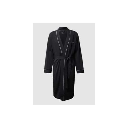 Szlafrok z paskami w kontrastowym kolorze model ‘Kimono BM’ ze sklepu Peek&Cloppenburg  w kategorii Szlafroki męskie - zdjęcie 177838482