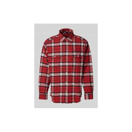 Koszula casualowa regular fit z kołnierzykiem typu kent ze sklepu Peek&Cloppenburg  w kategorii Koszule męskie - zdjęcie 177838841