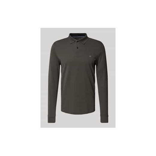 Koszulka polo o kroju slim fit z wyhaftowanym logo ze sklepu Peek&Cloppenburg  w kategorii T-shirty męskie - zdjęcie 177838861