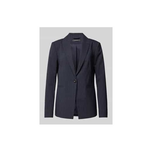 Żakiet o kroju regular fit z zapięciem na guzik i lamowaną kieszenią ze sklepu Peek&Cloppenburg  w kategorii Marynarki damskie - zdjęcie 177839000