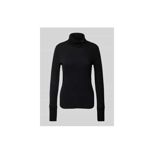 Sweter z dzianiny z prążkowanymi wykończeniami ze sklepu Peek&Cloppenburg  w kategorii Swetry damskie - zdjęcie 177839133