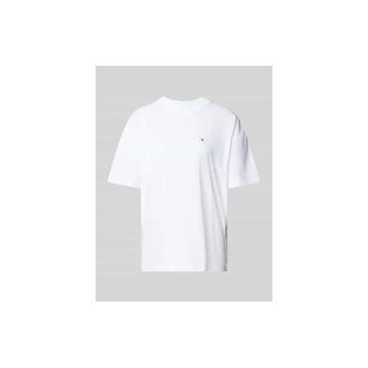 T-shirt z nadrukiem z logo ze sklepu Peek&Cloppenburg  w kategorii Bluzki damskie - zdjęcie 177839200