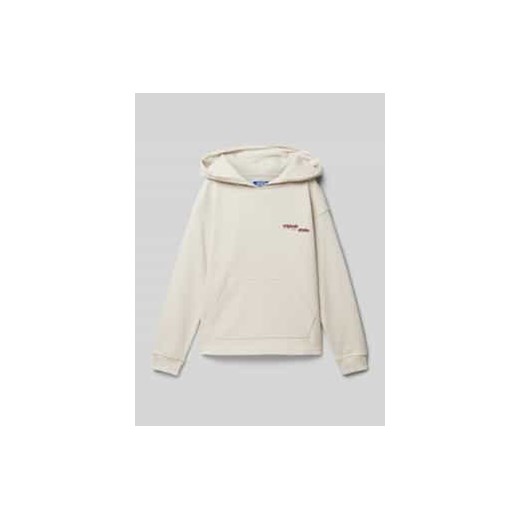 Bluza z kapturem i nadrukiem z logo model ‘GREENPOINT’ ze sklepu Peek&Cloppenburg  w kategorii Bluzy chłopięce - zdjęcie 177839560