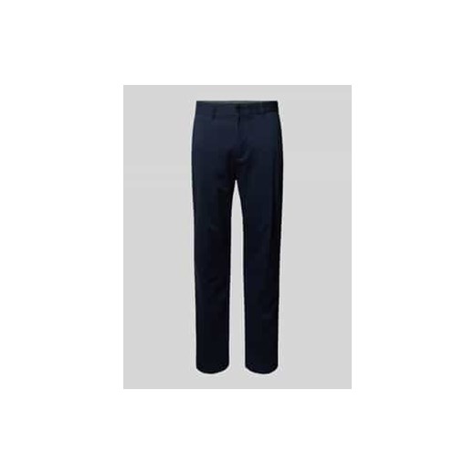 Spodnie o kroju regular fit ze szlufkami na pasek ze sklepu Peek&Cloppenburg  w kategorii Spodnie męskie - zdjęcie 177839653