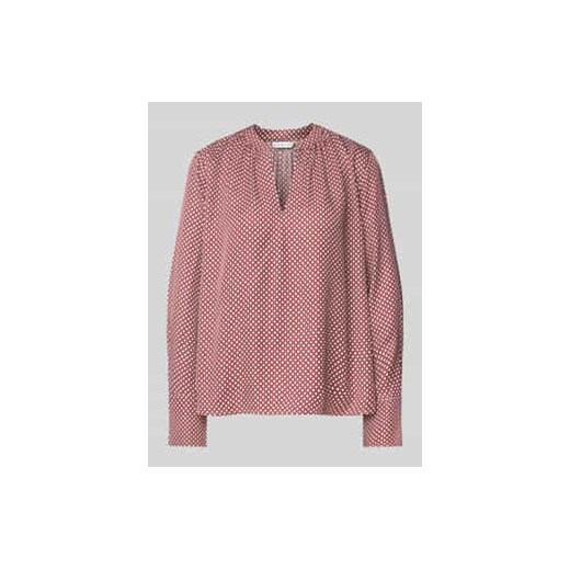 Bluzka o kroju regular fit z dekoltem w serek ze sklepu Peek&Cloppenburg  w kategorii Bluzki damskie - zdjęcie 177839710