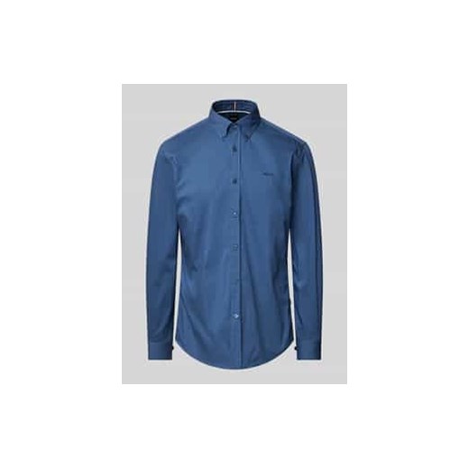 Koszula biznesowa o kroju slim fit z kołnierzykiem typu kent model ‘Roan’ ze sklepu Peek&Cloppenburg  w kategorii Koszule męskie - zdjęcie 177839723