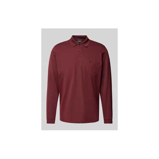 Koszulka polo o kroju regular fit z kieszenią na piersi ze sklepu Peek&Cloppenburg  w kategorii T-shirty męskie - zdjęcie 177839921