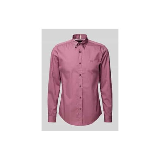 Koszula biznesowa o kroju slim fit z kołnierzykiem typu kent model ‘Roan’ ze sklepu Peek&Cloppenburg  w kategorii Koszule męskie - zdjęcie 177840301