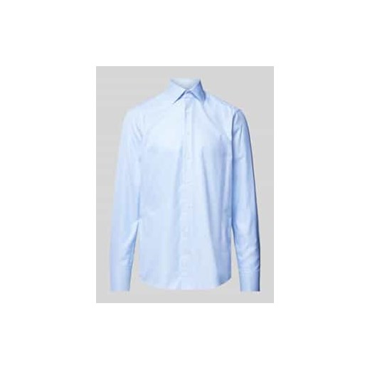 Koszula biznesowa o kroju regular fit z kołnierzykiem typu kent ze sklepu Peek&Cloppenburg  w kategorii Koszule męskie - zdjęcie 177840414