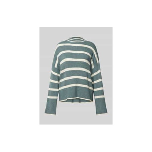Sweter z dzianiny o kroju comfort fit z szerokimi,prążkowanymi ściągaczami ze sklepu Peek&Cloppenburg  w kategorii Swetry damskie - zdjęcie 177840564