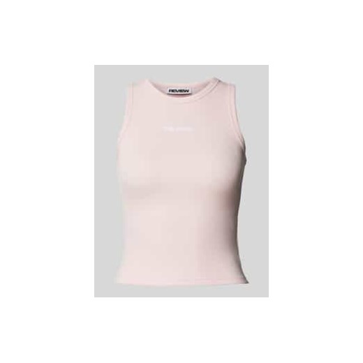 Top z prążkowanymi wykończeniami ze sklepu Peek&Cloppenburg  w kategorii Bluzki damskie - zdjęcie 177840612
