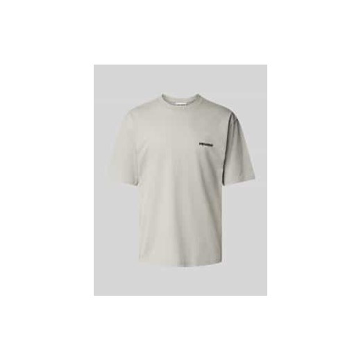 T-shirt z nadrukiem z logo ze sklepu Peek&Cloppenburg  w kategorii T-shirty męskie - zdjęcie 177840700