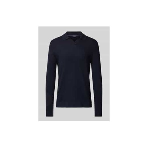 Sweter z dzianiny z dekoltem w serek model ‘Sachar’ ze sklepu Peek&Cloppenburg  w kategorii Swetry męskie - zdjęcie 177840754