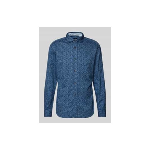 Koszula casualowa regular fit z kołnierzykiem typu kent ze sklepu Peek&Cloppenburg  w kategorii Koszule męskie - zdjęcie 177840803
