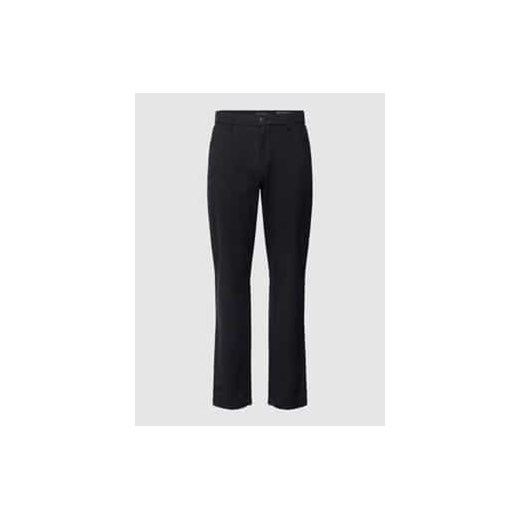Spodnie materiałowe o kroju tapered fit z tkanym wzorem model ‘Osby’ ze sklepu Peek&Cloppenburg  w kategorii Spodnie męskie - zdjęcie 177840953