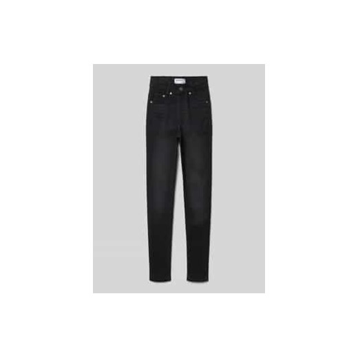 Jeansy o kroju slim fit z 5 kieszeniami ze sklepu Peek&Cloppenburg  w kategorii Spodnie dziewczęce - zdjęcie 177841081