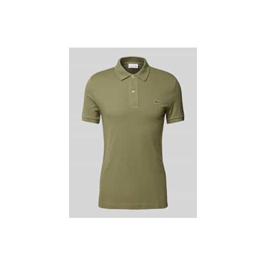 Koszulka polo o kroju slim fit z naszywką z logo model ‘PIQUE’ ze sklepu Peek&Cloppenburg  w kategorii T-shirty męskie - zdjęcie 177841321