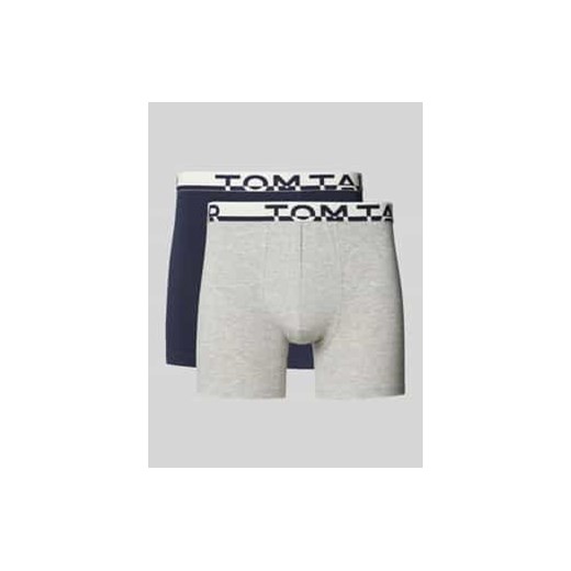 Obcisłe bokserki o kroju slim fit z napisem z logo w pasie ze sklepu Peek&Cloppenburg  w kategorii Majtki męskie - zdjęcie 177841382