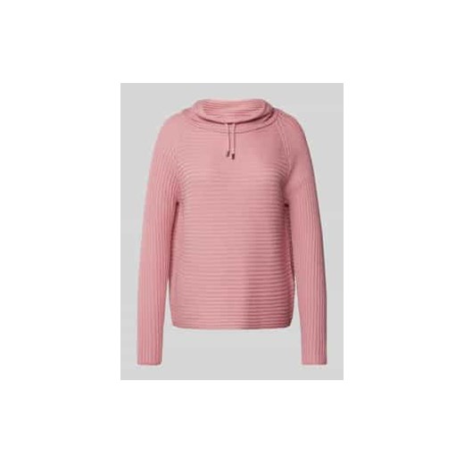 Sweter z dzianiny z tunelem ze sklepu Peek&Cloppenburg  w kategorii Swetry damskie - zdjęcie 177841613