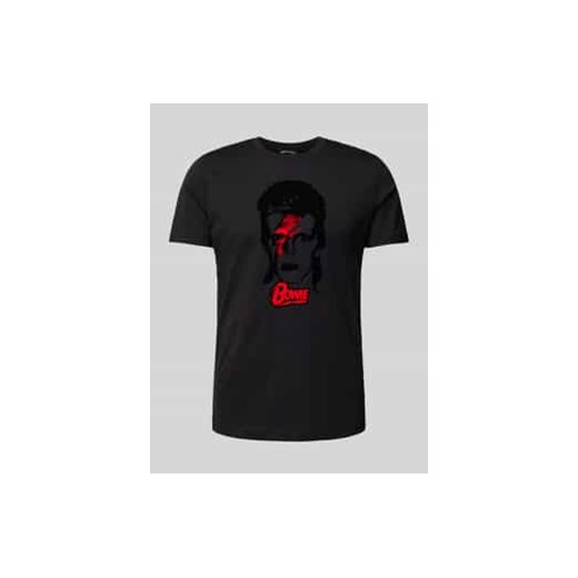 T-shirt o kroju regular fit z nadrukiem z motywem i okrągłym dekoltem ze sklepu Peek&Cloppenburg  w kategorii T-shirty męskie - zdjęcie 177841662