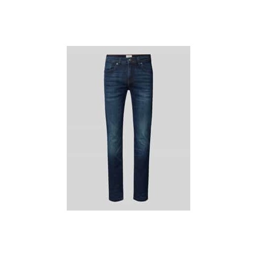 Jeansy o kroju slim fit z 5 kieszeniami ze sklepu Peek&Cloppenburg  w kategorii Jeansy męskie - zdjęcie 177841883