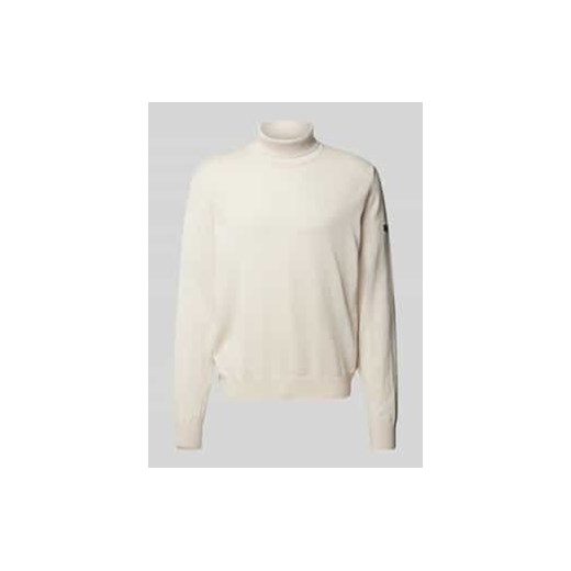 Sweter z dzianiny z golfem ze sklepu Peek&Cloppenburg  w kategorii Swetry męskie - zdjęcie 177841934