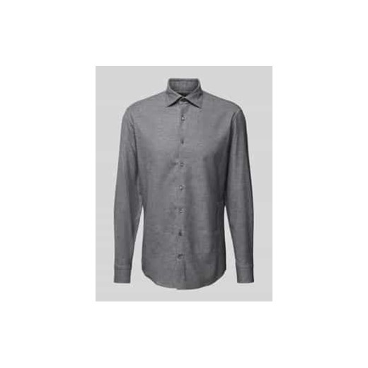 Koszula biznesowa o kroju slim fit z kołnierzykiem typu cutaway ze sklepu Peek&Cloppenburg  w kategorii Koszule męskie - zdjęcie 177842073