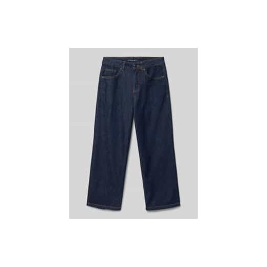 Jeansy o kroju baggy fit z bawełny ze sklepu Peek&Cloppenburg  w kategorii Spodnie chłopięce - zdjęcie 177842080