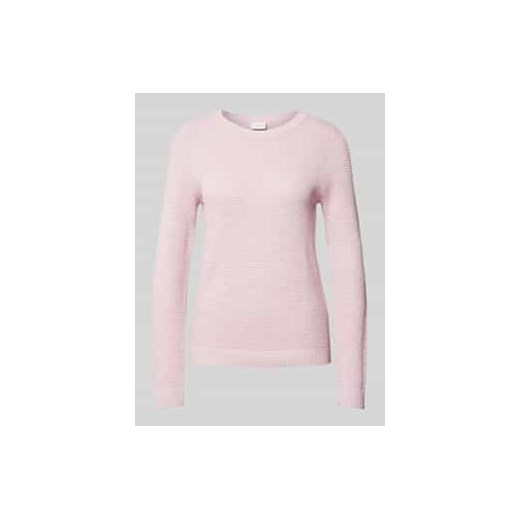Sweter z dzianiny z okrągłym dekoltem model ‘Vidalo’ ze sklepu Peek&Cloppenburg  w kategorii Swetry damskie - zdjęcie 177842443