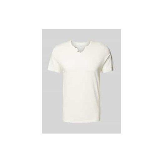 T-shirt z dekoltem w serek ze sklepu Peek&Cloppenburg  w kategorii T-shirty męskie - zdjęcie 177842544