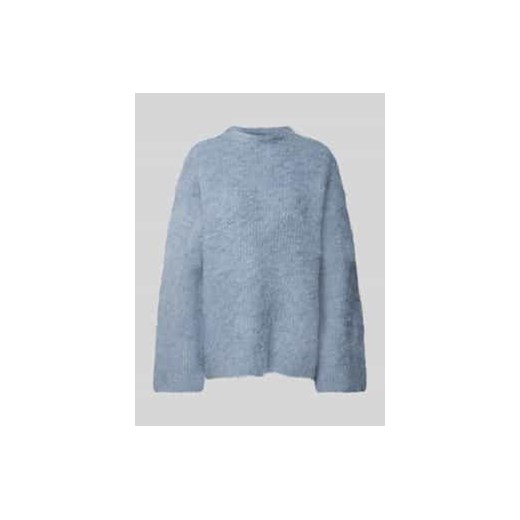 Sweter z dzianiny o luźnym kroju z dodatkiem żywej wełny model ‘MALA’ ze sklepu Peek&Cloppenburg  w kategorii Swetry damskie - zdjęcie 177842570
