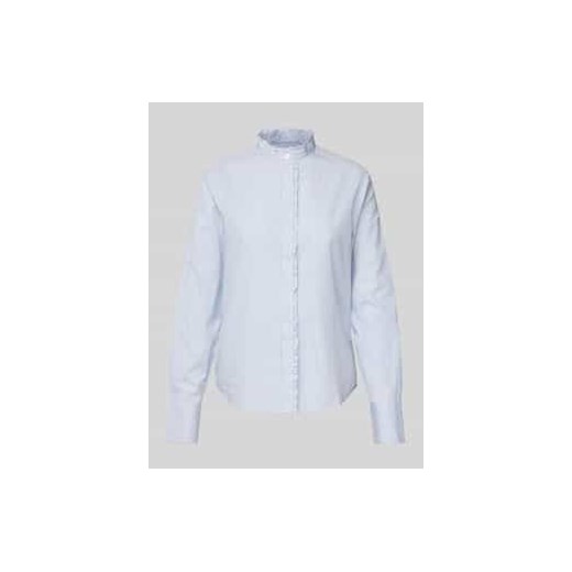 Bluzka koszulowa o kroju regular fit ze stójką ze sklepu Peek&Cloppenburg  w kategorii Koszule damskie - zdjęcie 177842631