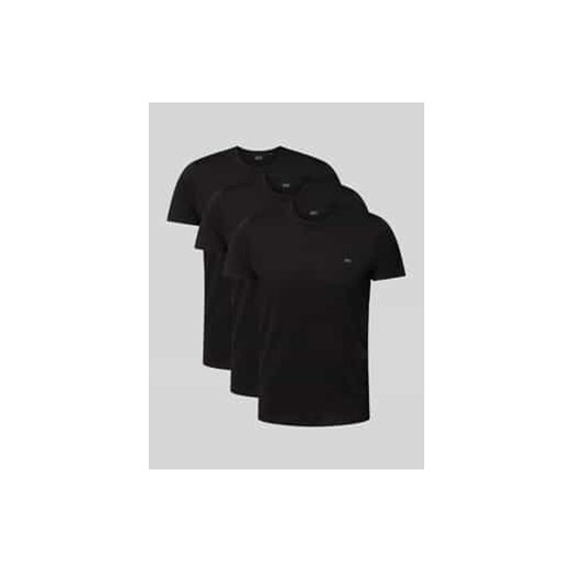 T-shirt z nadrukiem z logo w zestawie 3 szt. ze sklepu Peek&Cloppenburg  w kategorii Podkoszulki męskie - zdjęcie 177842961