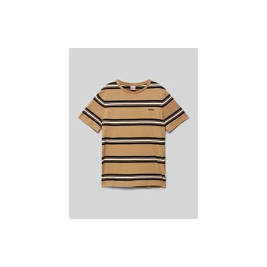 T-shirt z nadrukiem z logo ze sklepu Peek&Cloppenburg  w kategorii T-shirty chłopięce - zdjęcie 177843114