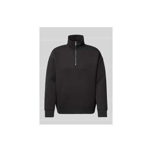 Bluza z detalem z logo ze sklepu Peek&Cloppenburg  w kategorii Bluzy męskie - zdjęcie 177843594