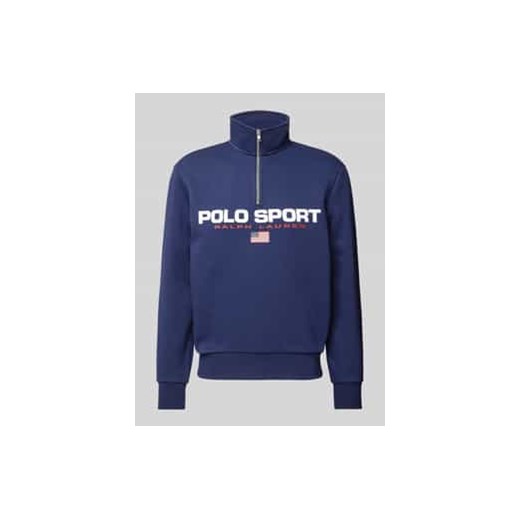 Bluza z kołnierzem ze sklepu Peek&Cloppenburg  w kategorii Bluzy męskie - zdjęcie 177843691