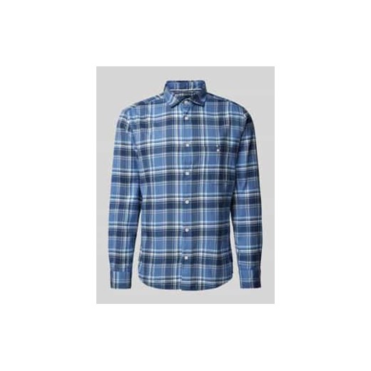 Koszula casualowa regular fit z kołnierzykiem typu kent ze sklepu Peek&Cloppenburg  w kategorii Koszule męskie - zdjęcie 177843983