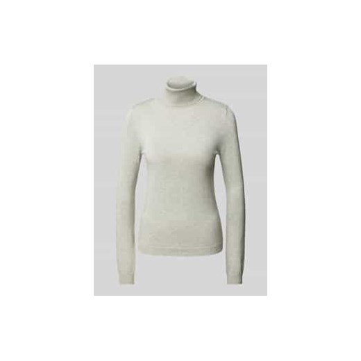 Golf o kroju shaped fit z efektem błyszczącym model ‘HAPPYSHINE’ ze sklepu Peek&Cloppenburg  w kategorii Swetry damskie - zdjęcie 177844110