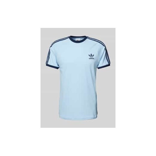 T-shirt z wyhaftowanym logo ze sklepu Peek&Cloppenburg  w kategorii T-shirty męskie - zdjęcie 177844230