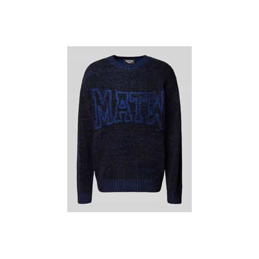 Sweter z dzianiny z okrągłym dekoltem REVIEW X MATW ze sklepu Peek&Cloppenburg  w kategorii Swetry męskie - zdjęcie 177844270