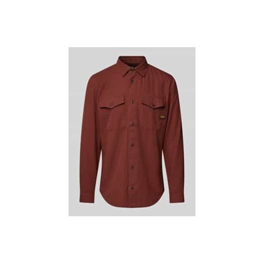 Koszula casualowa o kroju slim fit z kołnierzykiem typu kent ze sklepu Peek&Cloppenburg  w kategorii Koszule męskie - zdjęcie 177844362