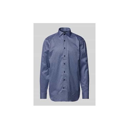 Koszula biznesowa o kroju regular fit z kołnierzykiem typu kent model ‘Savio’ ze sklepu Peek&Cloppenburg  w kategorii Koszule męskie - zdjęcie 177844453