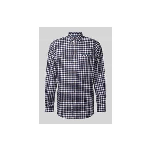 Koszula casualowa regular fit z kołnierzykiem typu kent ze sklepu Peek&Cloppenburg  w kategorii Koszule męskie - zdjęcie 177844550