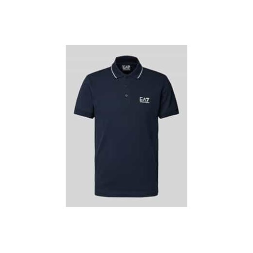 Koszulka polo o kroju slim fit z nadrukiem z logo model ‘TRAIN CORE’ ze sklepu Peek&Cloppenburg  w kategorii T-shirty męskie - zdjęcie 177845283