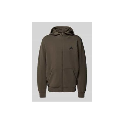 Bluza rozpinana z nadrukiem z logo ze sklepu Peek&Cloppenburg  w kategorii Bluzy męskie - zdjęcie 177845472