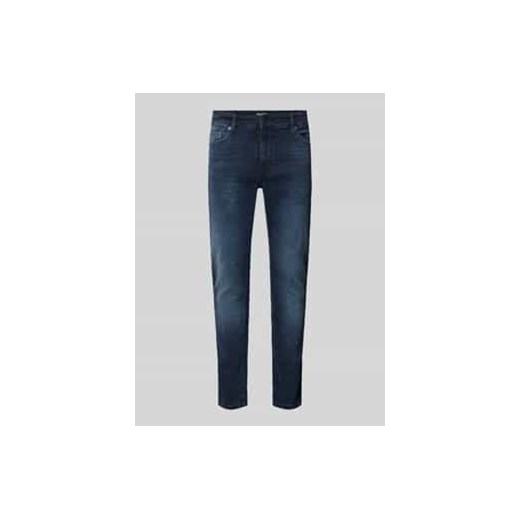 Jeansy o kroju slim fit z 5 kieszeniami model ‘LOOM’ ze sklepu Peek&Cloppenburg  w kategorii Jeansy męskie - zdjęcie 177845713